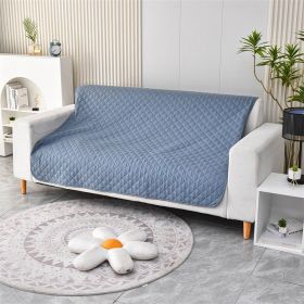 Pet Warm Waterproof Brushed Sofa Cushion (Option: Gray-210x210cm)